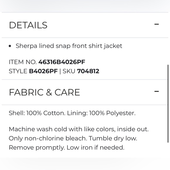 Dickies Plaid Shacket - Youth Medium - Picture 2 of 5